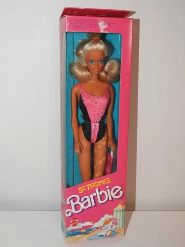 VINTAGE BARBIE 1988 ST TROPEZ BARBIE DOLL NRFB