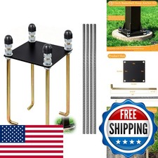 JIANBENKJ 9 Inch Basketball Hoop Anchor Kit Goalrilla Hoops Anchor System