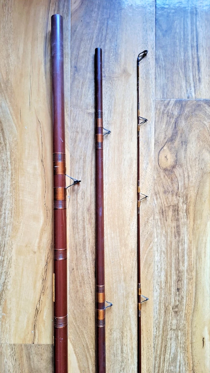 Caña De Pescar Abu Match Feralite Mark 6 Zoom Flotador Vintage 13ft Para Río
