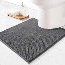 Extra Soft Absorbent Chenille Bathroom Rugs Mat, 20X24