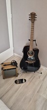 Guitare électro-acoustique LAG + amplificateur STAGG
