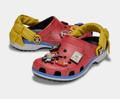 NEW Crocs x One Piece Classic Clog Monkey D. Luffy 212125-90H