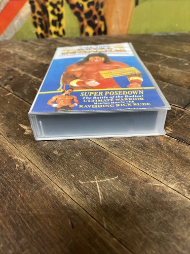 VINTAGE WWF ROYAL RUMBLE 1989 VHS TAPE WWE AWA NWA WCW NWO RETRO LEGENDS RARE!! - Picture 12 of 17