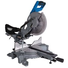 Draper 2000W 255Mm Double Bevel Sliding Compount Mitre Saw - 79899