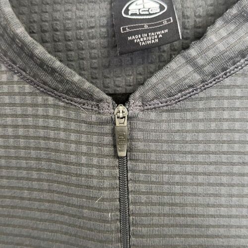 Camiseta deportiva de ciclismo raglán a cuadros Nike Sphere ACG vintage de los 90 para hombre talla L - Imagen 3 de 20