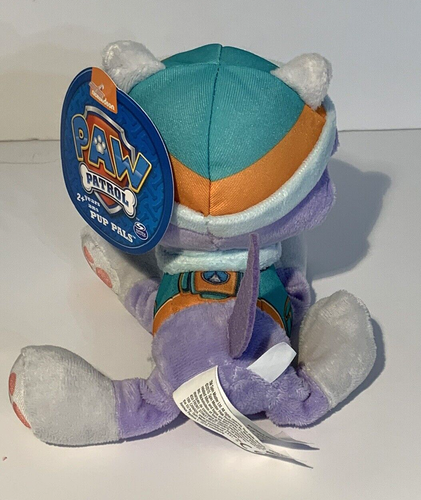 Neu Paw Patrol Pup Pals Everest Plüschtier Stofftier 8 Zoll Nickelodeon Neu mit Etikett - Bild 3 von 3