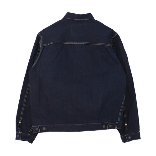 STUDIO D'ARTISAN Natural Indigo x Kakishibu Aishibuzome Dyed Type II Jacket - Picture 5 of 7