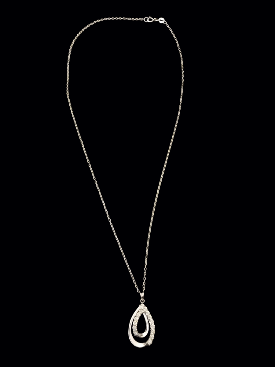 TATIANA】(Silver925) Alice Drop Long Necklace / 追跡送