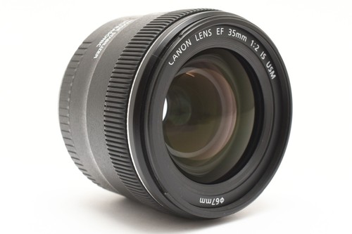 CANON EF 35mm F/2 IS USM AF Wide Angle Lens w/ Box From Japan Near Mint - Picture 4 of 12