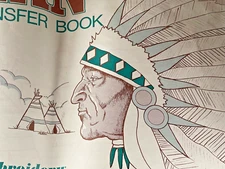 Tri Chem Book 0548 Indian Transfer 11 pages Eagle Thunderbird Skull Horse