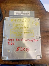 XF2F-12A650-MF ENGINE COMPUTER MODULE  1999 FORD WINDSTAR 3.8L