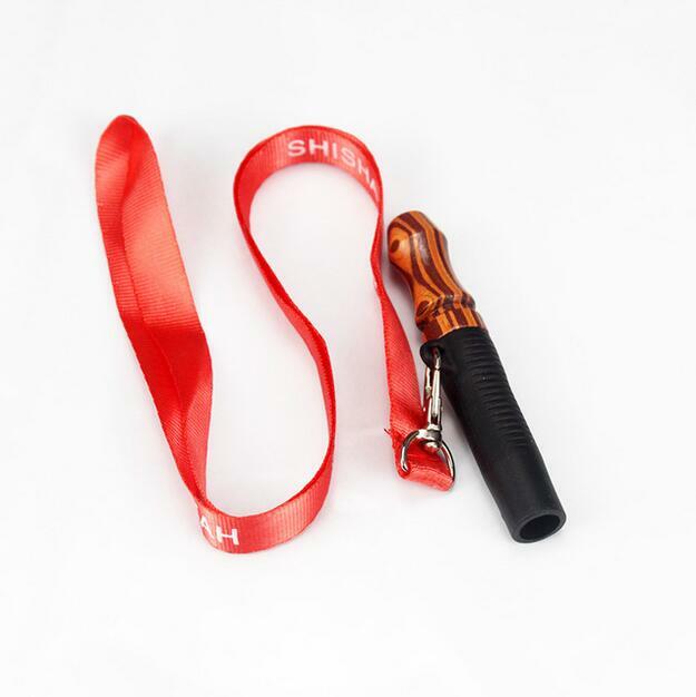 Reusable Lanyard Silicone Wood Hookah Mouthpiece Shisha Sheesha Hose