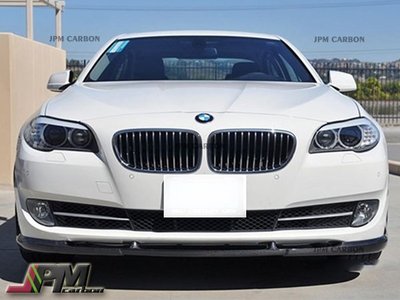 10-12 BMW F10 520i 528i 535i 550i Sedan Carbon Fiber HM Style Front Bumper Lip