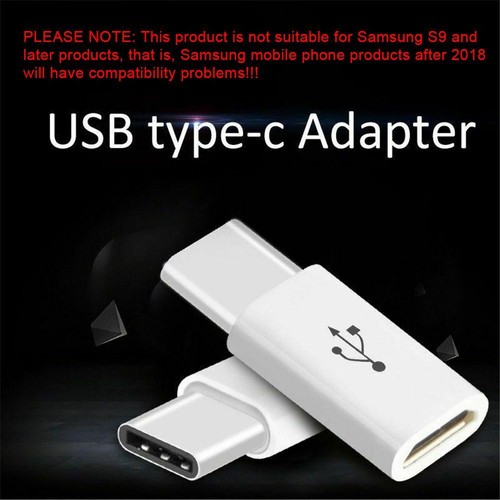 Tablet Male Type-C Connector Charging Cable Android Micro USB Adapter Converter - Picture 2 of 10