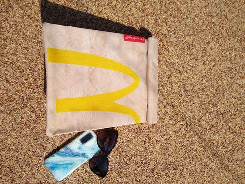 McDonalds Style Handbag - Waterproof Small Bag - Recycled Polyester - Picture 4 of 4