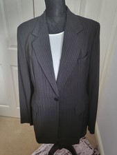 Donna Karan Blazer Jacket - Lightweight Wool, Size 14 To 16