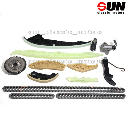 13pcs Timing Chain Tensioner Guide Kit For VW Audi A4 A5 1.8 2.0 CJEB CNCD CNCE - Picture 3 of 6