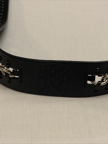 Harley Davidson Genuine Leather Belt w/ Chain Insert Size 40 (2005) - Picture 17 of 18