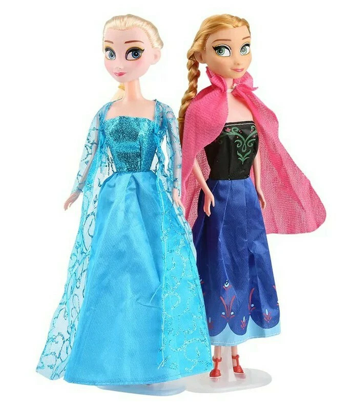 Poupée Elsa ou Anna Reine des Neiges