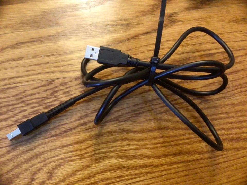 Lote de 7 cables USB mixtos surtidos de A a B Foto 3 de 4