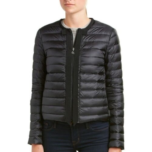 Moncler Bonite Bow-Front Down Jacket Size 2 - Picture 2 of 9