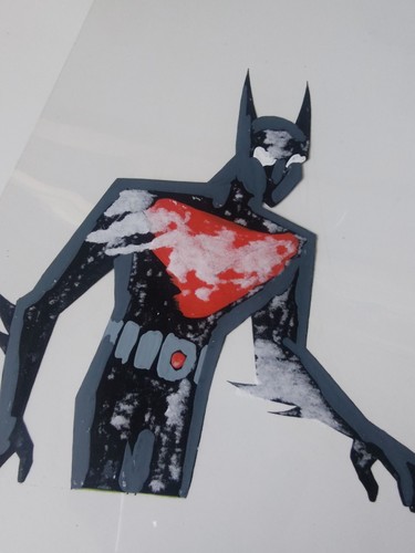 1999 BATMAN BEYOND HAND PAINTED PRODUCTION ANIMATION CEL SIGNED BRUCE TIMM JSA - Picture 4 of 7