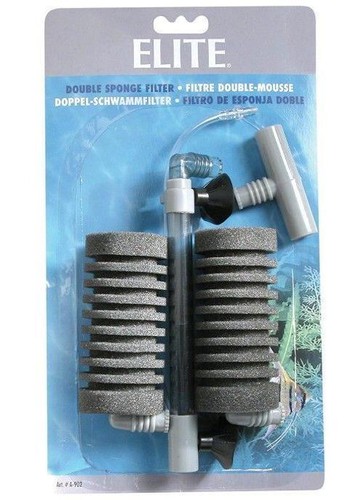 Elite Biofoam Double Sponge Filter - 1 count - 第 1/1 張圖片