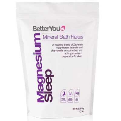 Better You Magnesiumchlorid Schlafbadflocken 1kg - mit Lavendel & Kamille
