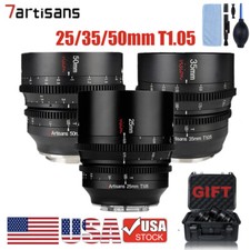 7Artisans 50mm T1.05 APS-C Lens for Sony E / Canon R RF / Fuji X / M4/3 /Leica L