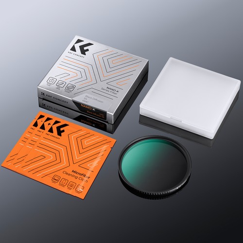 K&F Concept Black Diffusion 1/4 lens Filter Mist Cinematic Effect filter NANO-K - Picture 111 of 133