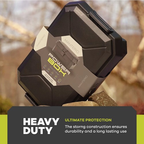 Power Box – Heavy-Duty Outdoor Electrical IP55 Weatherproof Cord Connection Box - Picture 3 of 7