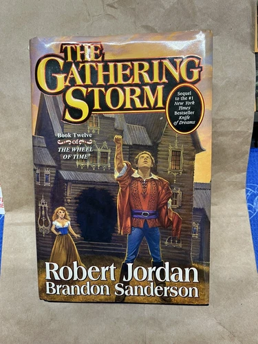 The Gathering Storm By Robert Jordon & Brandon Sanderson Signed 2009 First, 1st