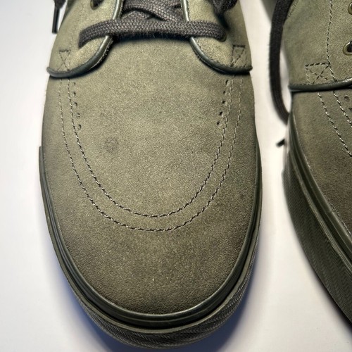 Nike SB Zoom Stefan Janoski Men's Green Suede Black Soles Sneaker Size 13 - Picture 12 of 13