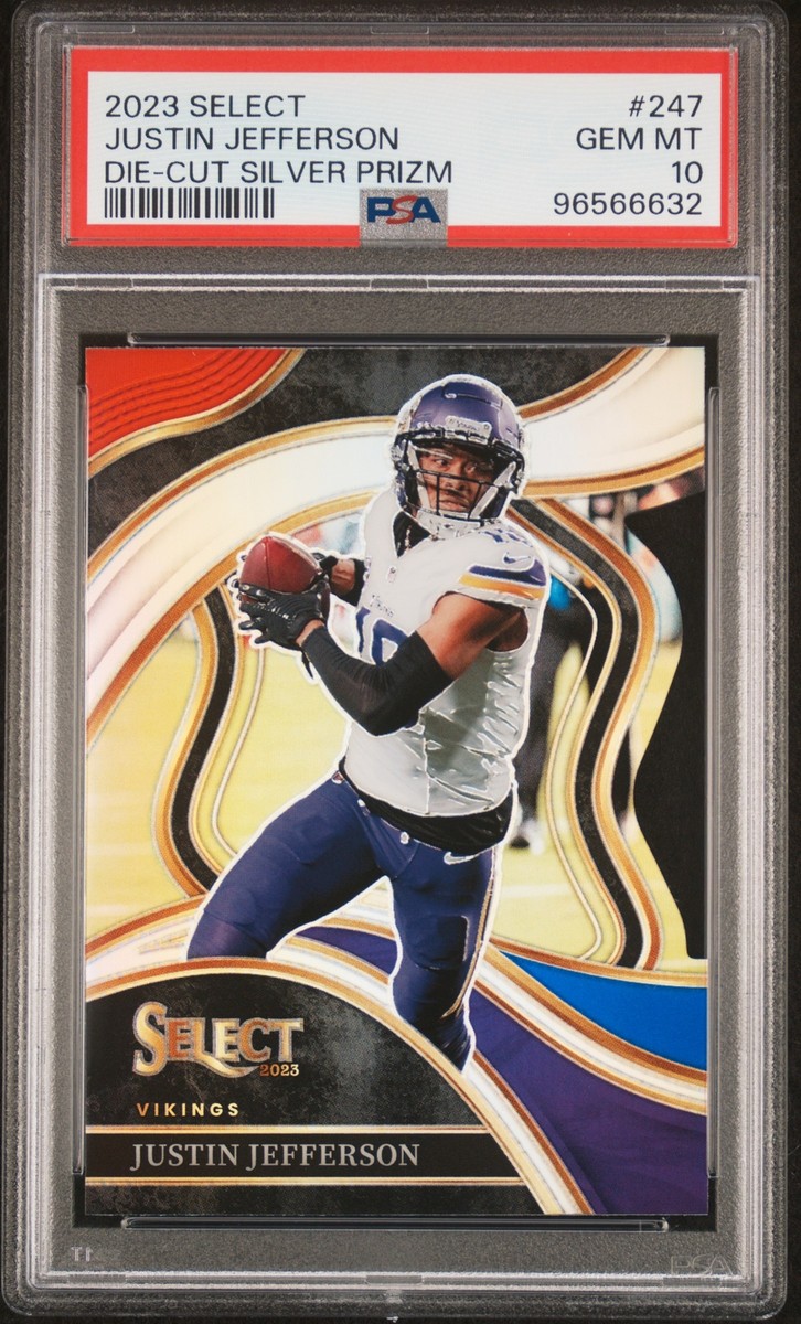2023 Panini Select - Club Level Justin Jefferson #247 Silver