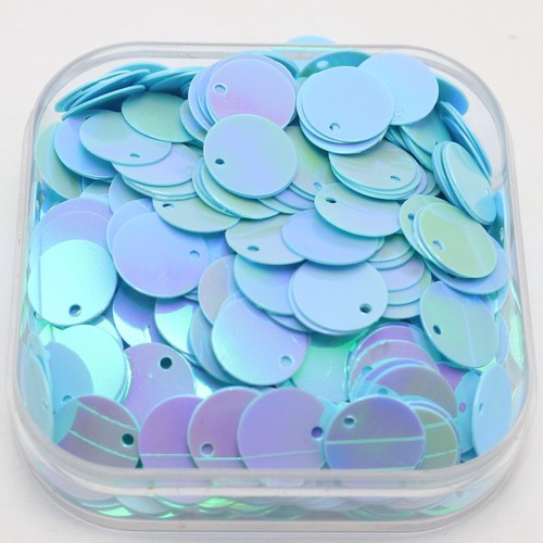 2000 Pcs Flat Round loose sequins Paillettes Top Hole 10mm Edge Hole sewing Wed - Picture 19 of 19
