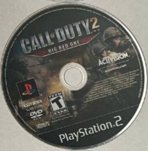 Call of Duty 2 Big Red One PS2 Sony PlayStation 2 - Disc Only