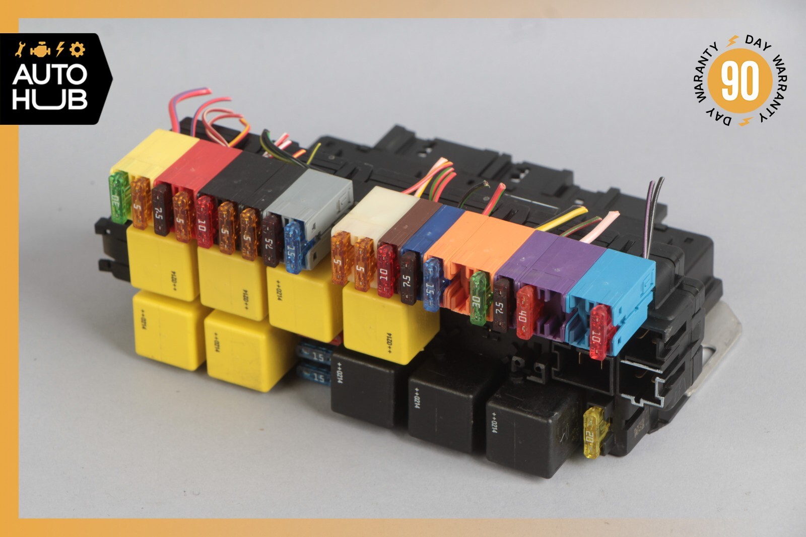 03-12 Mercedes R230 SL500 SL55 Front Left SAM Fuse Box Control Module OEM 78k