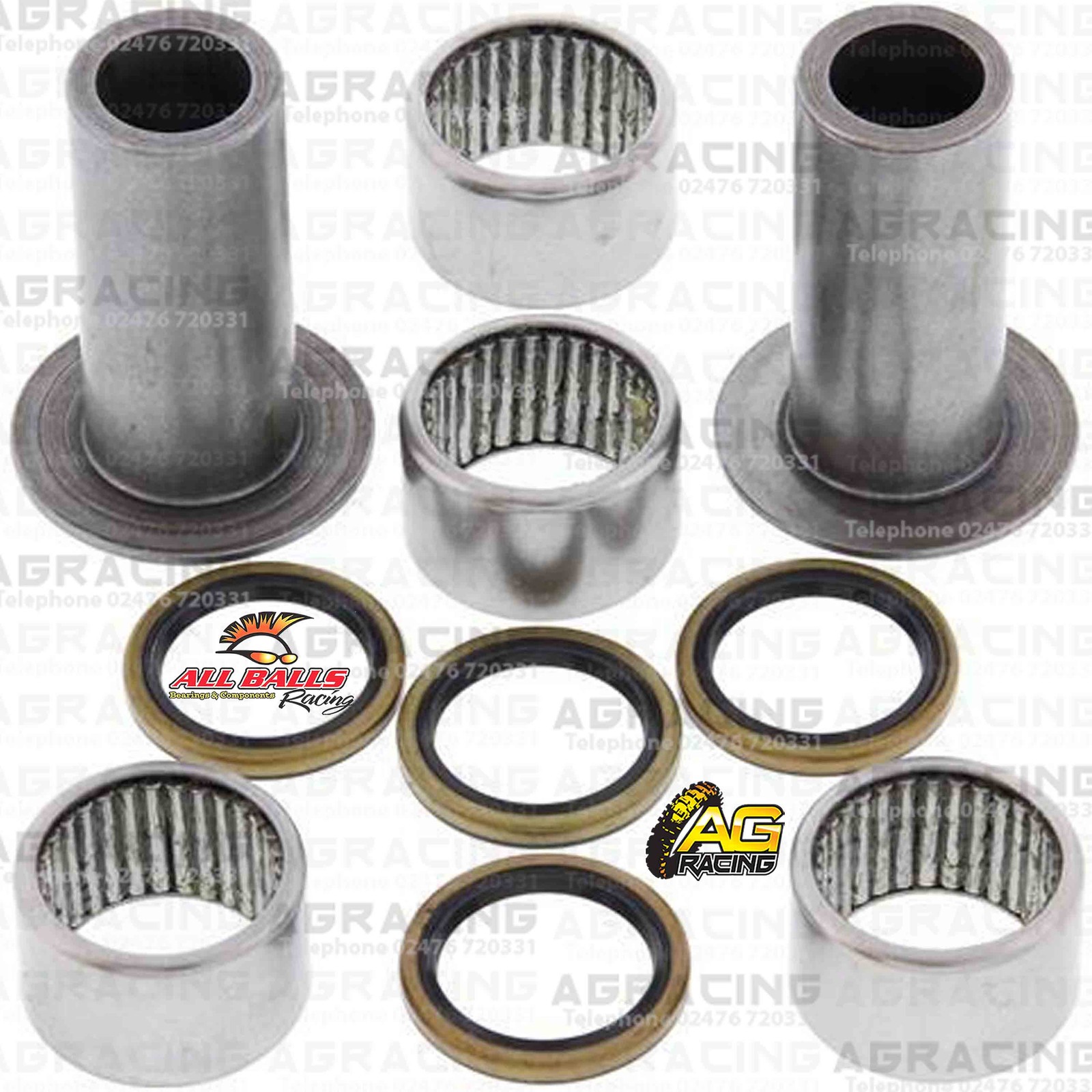 All Balls Swing Arm Bearings & Seals Kit For Sherco Trials 2.5 2005