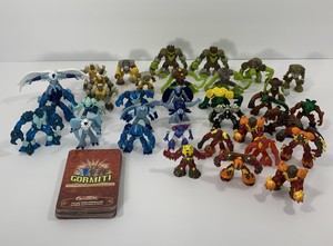 Gormiti-Lot-of-35-Figures-32-Cards-The-Invincible-Lords-of-Nature