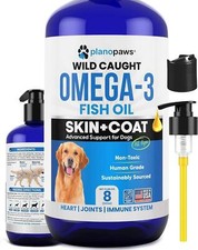 Omega 3 Fish Oil for Dogs - Better Than Salmon Oil for Dogs - Dog Fish Oil
