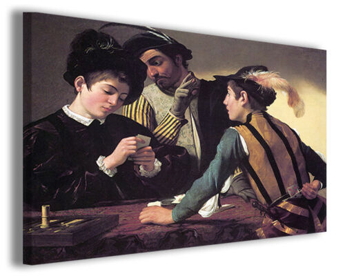 Quadri famosi Caravaggio XVIII stampe riproduzioni su tela copia falso d'autore - Photo 1/1