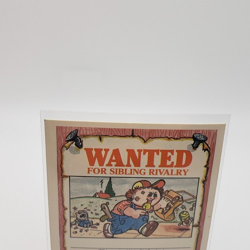 Garbage Pail Kids TOPPS 1986 GPK #150 A & B Hairy HARRIET & Bushy BERNICE - Picture 6 of 10