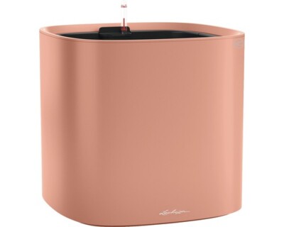 Pflanztopf Lechuza Pila Color Kunststoff Ø 35 cm H 32,6 cm koralle inkl. Erdbewä
