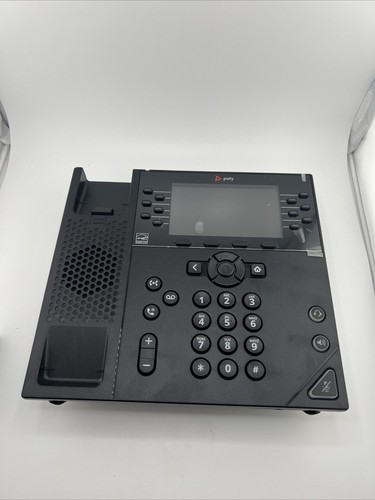 Base téléphone IP professionnelle Polycom VVX 450 uniquement sans combiné/alimentation pour pièces