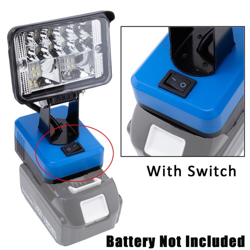 LED Work Light For Makita 18V Li-Ion Battery w/USB Type-C Emergency Lighting US - Bild 5 von 11