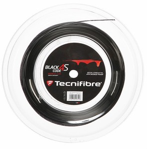 Tennis String 200m Reel Tecnifibre Black Code 17G 1.25mm