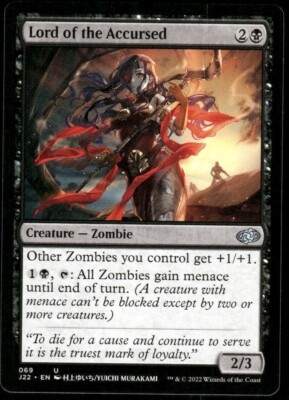 #ad 1x Lord of the Accursed ANIME ART Jumpstart 2022 NM Mint MTG $2.49