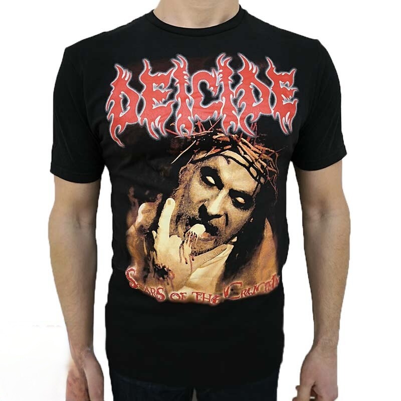 DEICIDE Scars Of The Crucifix Black T-Shirt morbid angel | eBay