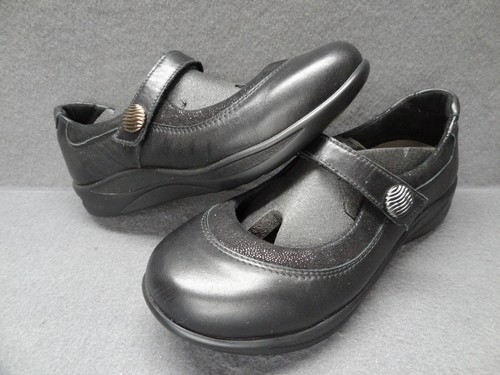 SAS USA 7 W Step Out Mary Jane MJ schwarz Leder Tripad Komfort Made in Walk Easy