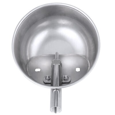SEHOI 2-Pack Stainless Steel Pig Waterer - Automatic Drinking Bowl For Pigs, Goats, Sheep